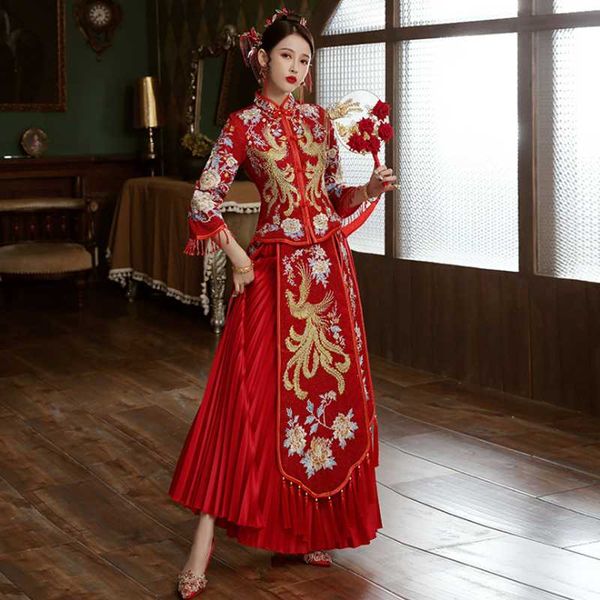 xiuhe clothing plus size 2021 tang suit cheongsam red qipao long traditional chinese wedding dress oriental style dresses ethnic
xiuhe clothing plus size 2021 tang suit cheongsam red qipao long traditional chinese wedding dress oriental style dresses ethnic