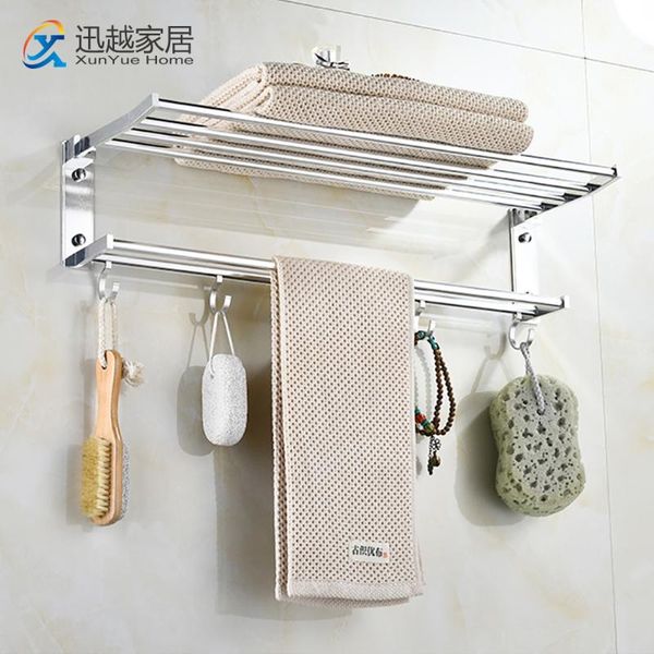 towel holder double-layer folding rack sliver aluminum hooks over the toilet storage shelves bathroom accessories 00tr0501
towel holder double-layer folding rack sliver aluminum hooks over the toilet storage shelves bathroom accessories 00tr0501
