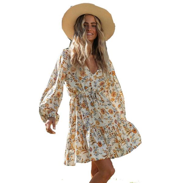 casual dresses 2021 women vintage v neck flower print cascading ruffles mini dress ladies split long vestidos chic brand, Black;gray
casual dresses 2021 women vintage v neck flower print cascading ruffles mini dress ladies split long vestidos chic brand, Black;gray
