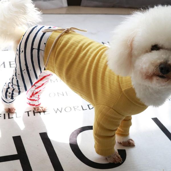 dog apparel thin long sleeve jumpsuit puppy two-tone stitching clothes 100%cotton for small dogs pajamas bouncy casual style sweatshirt
dog apparel thin long sleeve jumpsuit puppy two-tone stitching clothes 100%cotton for small dogs pajamas bouncy casual style sweatshirt