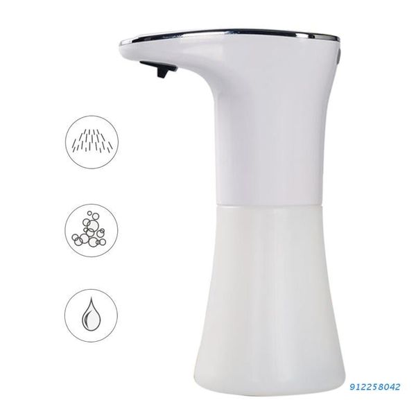 liquid soap dispenser 350ml automatic touchless hand sanitizer shampoo container with smart infrared sensor for bathroom
liquid soap dispenser 350ml automatic touchless hand sanitizer shampoo container with smart infrared sensor for bathroom