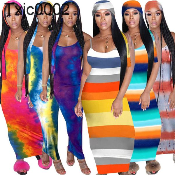 women striped dresses designer slim spaghetti strap maxi dress strap tie dye sleeveless beach bodycon skirts summer clothes 6 colours, Black;gray
women striped dresses designer slim spaghetti strap maxi dress strap tie dye sleeveless beach bodycon skirts summer clothes 6 colours, Black;gray