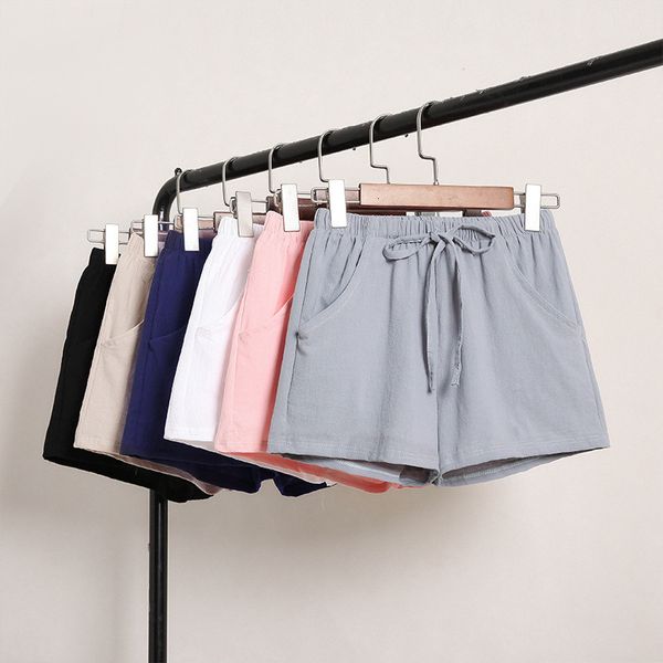 2021 loose shorts female summer thin section cotton and linen new solid color pants korean high waist large size casual c96j, White;black
2021 loose shorts female summer thin section cotton and linen new solid color pants korean high waist large size casual c96j, White;black