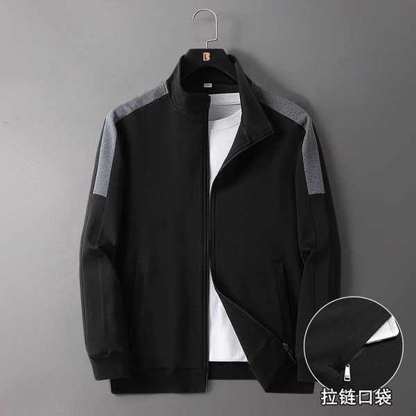 men's jackets autumn coat jacket middle-aged sportswear casual loose large korean fashion color blocking stand collar cardigan top, Black;brown
men's jackets autumn coat jacket middle-aged sportswear casual loose large korean fashion color blocking stand collar cardigan top, Black;brown