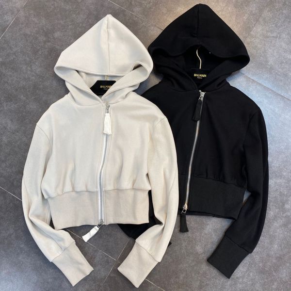 2021 autumn female new fashion style long sleeve hood with zipper casual decoration mol ywdi, Black
2021 autumn female new fashion style long sleeve hood with zipper casual decoration mol ywdi, Black