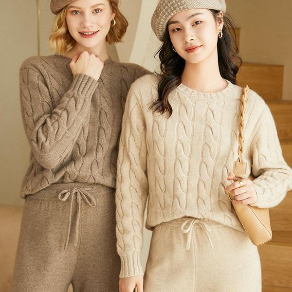 women's sweaters 2021 autumn/winter round neck cashmere sweater women thickened short loose 100% pure knit back-up, White;black
women's sweaters 2021 autumn/winter round neck cashmere sweater women thickened short loose 100% pure knit back-up, White;black