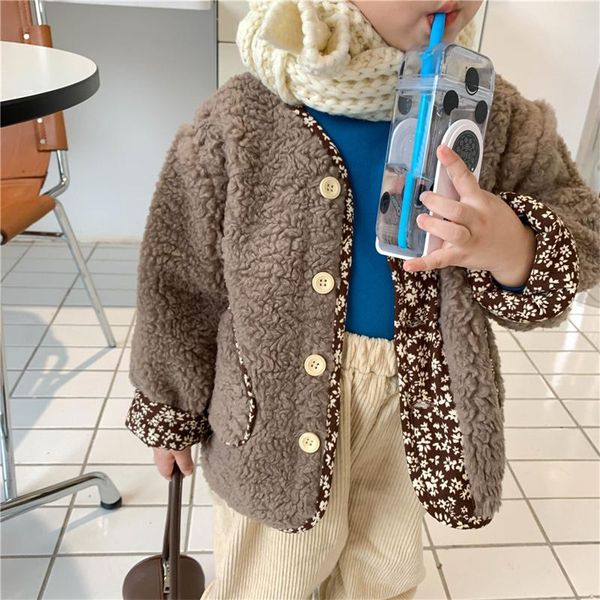 jackets girls coat jacket thicken plus velvet 2021 brown winter autumn cotton plus size overcoat children's clothes, Blue;gray
jackets girls coat jacket thicken plus velvet 2021 brown winter autumn cotton plus size overcoat children's clothes, Blue;gray