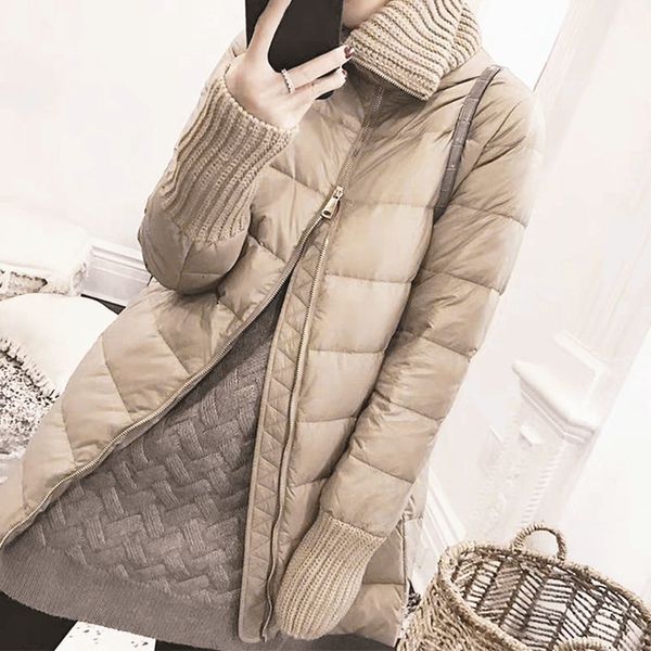 Autumn Fashions False Lapel Skin Sews White Duck Jacket Down Thick Hot Woman Thin Parka Y42 Ujoi, Black
Autumn Fashions False Lapel Skin Sews White Duck Jacket Down Thick Hot Woman Thin Parka Y42 Ujoi, Black