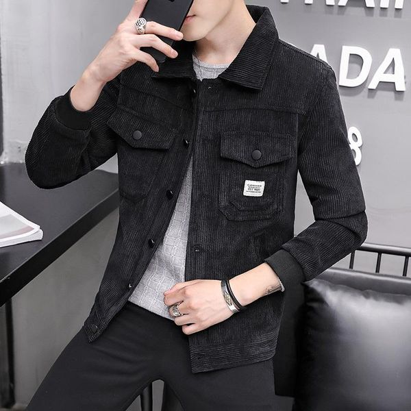 men's jackets zogaa spring autumn jacket korean style slim casual fashion wild corduroy baseball solid cotton overcoats clothing, Black;brown
men's jackets zogaa spring autumn jacket korean style slim casual fashion wild corduroy baseball solid cotton overcoats clothing, Black;brown