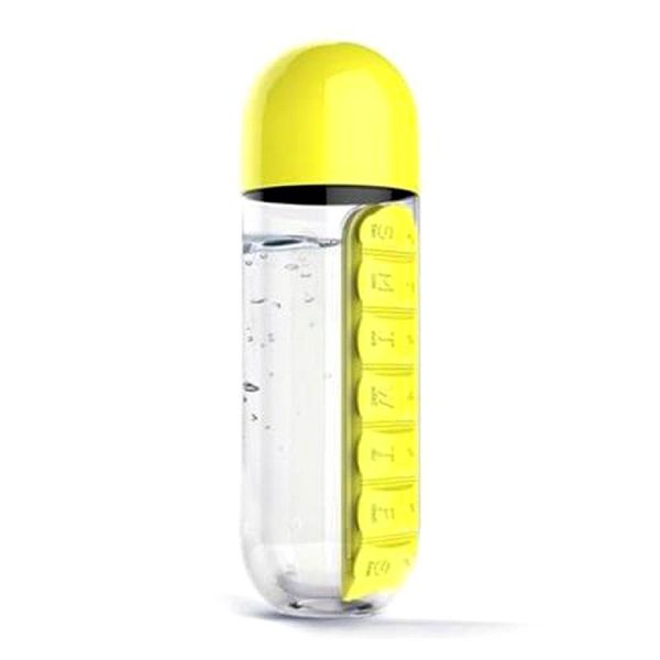 storage bottles & jars 600ml 2 in 1 daily water bottle travel organizer drinking cups container m88
storage bottles & jars 600ml 2 in 1 daily water bottle travel organizer drinking cups container m88