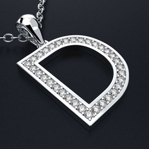 hbp luxury new korean version simple clavicle chain creative d series fashion versatile pendant letter necklace straight, Silver
hbp luxury new korean version simple clavicle chain creative d series fashion versatile pendant letter necklace straight, Silver