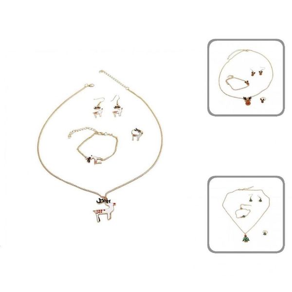 earrings & necklace unique charming christmas tree pendant ring bracelet for daily wear, Silver
earrings & necklace unique charming christmas tree pendant ring bracelet for daily wear, Silver