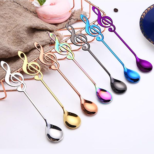 1pcs musical notes coffee spoon stirring 304 stainless steel cup spoon music stick ice cream gift kitchen tool accessories
1pcs musical notes coffee spoon stirring 304 stainless steel cup spoon music stick ice cream gift kitchen tool accessories