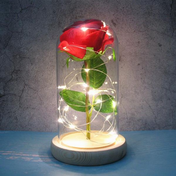 decorative flowers & wreaths lxhy artificial flower glass cover rose valentine's day led illuminated gift proposal marriage room decora
decorative flowers & wreaths lxhy artificial flower glass cover rose valentine's day led illuminated gift proposal marriage room decora