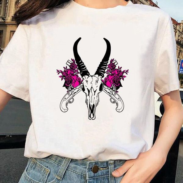 women clothes new goat print short sleeve cute t-shirt casual t shirt harajuku ullzang tshirt fashion tee female, White
women clothes new goat print short sleeve cute t-shirt casual t shirt harajuku ullzang tshirt fashion tee female, White
