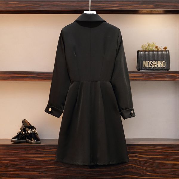 plus female black blazer dress fall 2021 intelligent casual sleeve long office prom single-breasted big elegant dresses n4gg, Black;gray
plus female black blazer dress fall 2021 intelligent casual sleeve long office prom single-breasted big elegant dresses n4gg, Black;gray