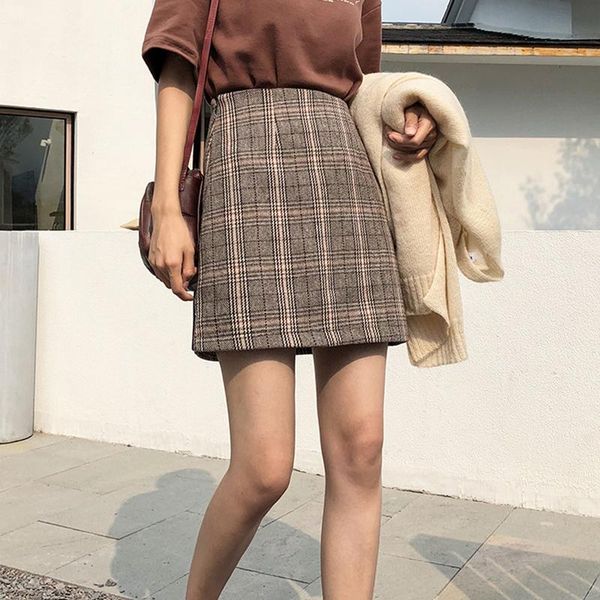 skirts surmiitro fashion korean plaid mini women 2021 autumn winter elegant high waist a-line skirt female school, Black
skirts surmiitro fashion korean plaid mini women 2021 autumn winter elegant high waist a-line skirt female school, Black