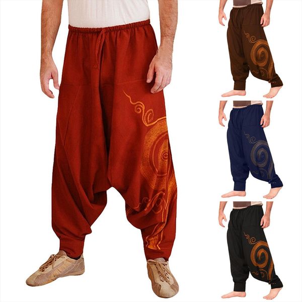 vintage harem baggy hippie women pant long casual print loose large size nationality trousers boho gypsy aladdin, Black
vintage harem baggy hippie women pant long casual print loose large size nationality trousers boho gypsy aladdin, Black