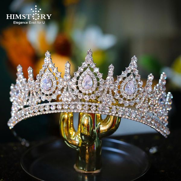 hair clips & barrettes himstory luxury tiaras crowns cz zirconia princess pageant engagement headband wedding accessories evening dress jewe, Golden;silver
hair clips & barrettes himstory luxury tiaras crowns cz zirconia princess pageant engagement headband wedding accessories evening dress jewe, Golden;silver