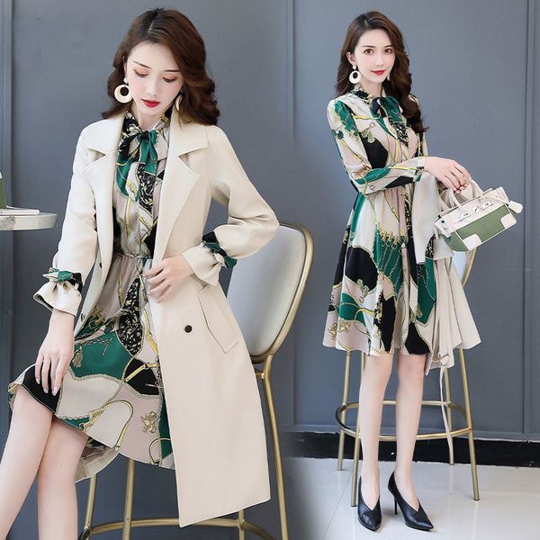 spring coat thin ladies dressed women windbreakers two pieces define trench coats plus size 4xl y431 cmdl, Black;gray
spring coat thin ladies dressed women windbreakers two pieces define trench coats plus size 4xl y431 cmdl, Black;gray