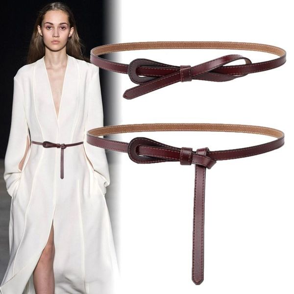 belts designer dress belt female genuine leather for women waist long knot corset ceinture femme easy waistband cinturon mujer, Black;brown
belts designer dress belt female genuine leather for women waist long knot corset ceinture femme easy waistband cinturon mujer, Black;brown