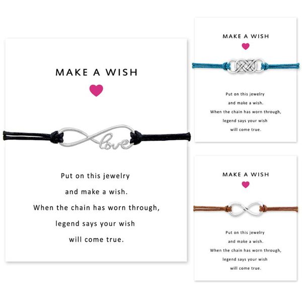charm bracelets infinity love adjustable friendship statement for women men gift with card, Golden;silver
charm bracelets infinity love adjustable friendship statement for women men gift with card, Golden;silver