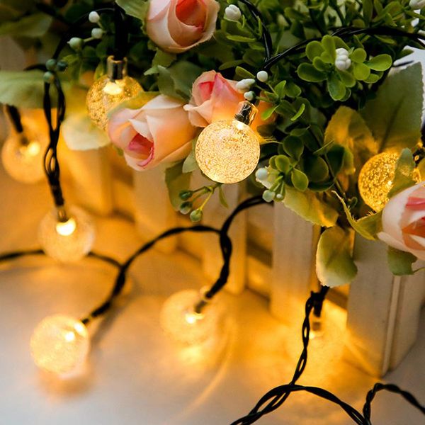solar lamps 7m/9.5m/11m/12m led crystal ball lamp power string fairy lights garlands garden christmas decor for outdoor
solar lamps 7m/9.5m/11m/12m led crystal ball lamp power string fairy lights garlands garden christmas decor for outdoor