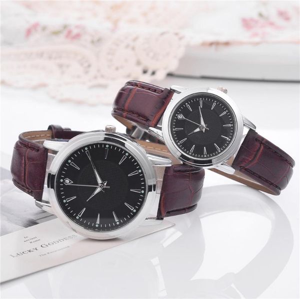 wristwatches simplicity designed leather ladies mens watch fashion couple watches casual quartz wristwatch men clock relgio feminino, Slivery;brown
wristwatches simplicity designed leather ladies mens watch fashion couple watches casual quartz wristwatch men clock relgio feminino, Slivery;brown