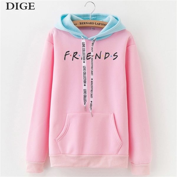 new friends printing hoodies sweatshirts harajuku crew neck sweats women clothing feminina loose women's outwear fall b0314 201102, Black
new friends printing hoodies sweatshirts harajuku crew neck sweats women clothing feminina loose women's outwear fall b0314 201102, Black