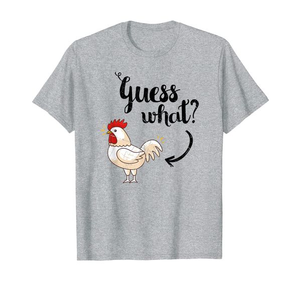 guess what chicken butt shirt | the original distressed look, White;black
guess what chicken butt shirt | the original distressed look, White;black