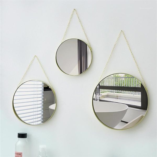 nordic wrought iron wall mirror round makeup bathroom decorative dressing hangin mirrors1
nordic wrought iron wall mirror round makeup bathroom decorative dressing hangin mirrors1