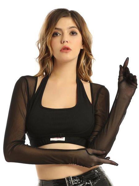 bras sets summer black see-through mesh gloves women lingerie sun protection long sleeve open front buckle crop beach wear, Red;black
bras sets summer black see-through mesh gloves women lingerie sun protection long sleeve open front buckle crop beach wear, Red;black