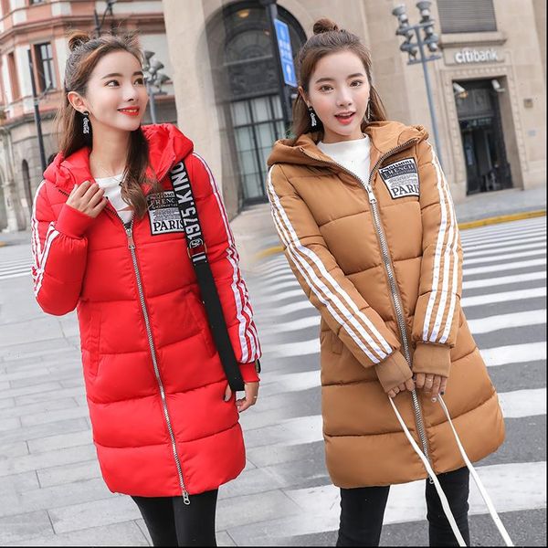 new winter down jacket cotton coats female medium long fashion slim pike down cotton coat women korean thick hooded jacket parka, Black
new winter down jacket cotton coats female medium long fashion slim pike down cotton coat women korean thick hooded jacket parka, Black