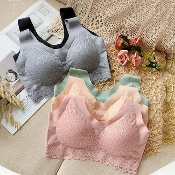 yoga outfit 2021 seamless sports bra running wireless contour lace breathable underwear fashion soft comfortable bralette
yoga outfit 2021 seamless sports bra running wireless contour lace breathable underwear fashion soft comfortable bralette