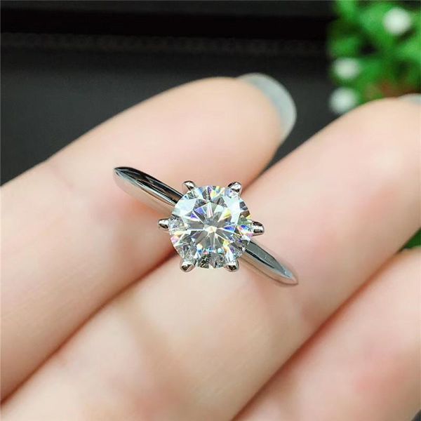 cluster rings moissanite ring real 925 sterling silver classic style 1ct 2ct lab diamond with certificate text passed women wedding party, Golden;silver
cluster rings moissanite ring real 925 sterling silver classic style 1ct 2ct lab diamond with certificate text passed women wedding party, Golden;silver