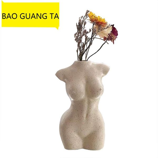 vases bao guang ta body girl bust art design vase figure flower creative hobby planting machine home decor r5197
vases bao guang ta body girl bust art design vase figure flower creative hobby planting machine home decor r5197