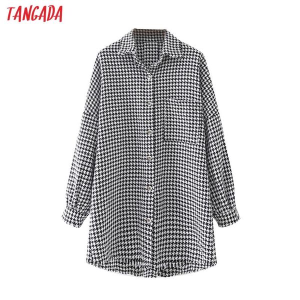 women's jackets tangada autumn winter women tweed oversized coats jacket loose long sleeves 2021 ladies elegant coat 5x96, Black;brown
women's jackets tangada autumn winter women tweed oversized coats jacket loose long sleeves 2021 ladies elegant coat 5x96, Black;brown