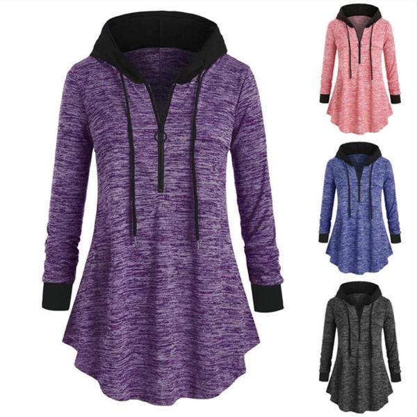 women plus space dyeing long sleeve hooded sweatshirt tunic shirt hoodie new blouse plus size blusas mujer de moda 2021 b1, White
women plus space dyeing long sleeve hooded sweatshirt tunic shirt hoodie new blouse plus size blusas mujer de moda 2021 b1, White