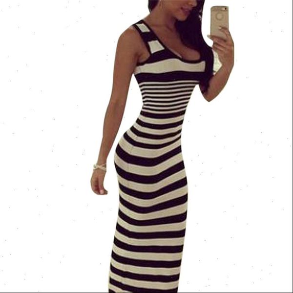 womens skirt women bodycon long dresses sleeveless plus size summer striped vintage skinny party maxi dress vestidos 3xl, Black
womens skirt women bodycon long dresses sleeveless plus size summer striped vintage skinny party maxi dress vestidos 3xl, Black