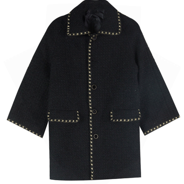 vintage rough woolen coat female autumn winter jackets 2021 new long cape coats women outerwear xa369, Black
vintage rough woolen coat female autumn winter jackets 2021 new long cape coats women outerwear xa369, Black