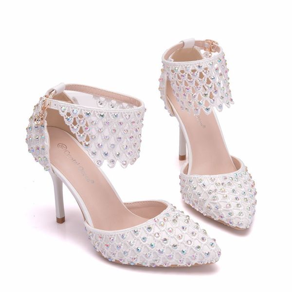 sandals high heel feminine crystal queen, high heels with floral lace straps, sandals fashion pearls, wedding decoration 8qhj, Black
sandals high heel feminine crystal queen, high heels with floral lace straps, sandals fashion pearls, wedding decoration 8qhj, Black