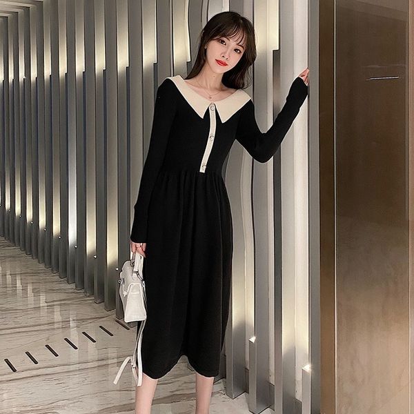 2021 new women's medium skirts, office clothes, autumn and winter, temperament, leisure, rejuvenation, baby collar, slim fitting, long, Black;gray
2021 new women's medium skirts, office clothes, autumn and winter, temperament, leisure, rejuvenation, baby collar, slim fitting, long, Black;gray
