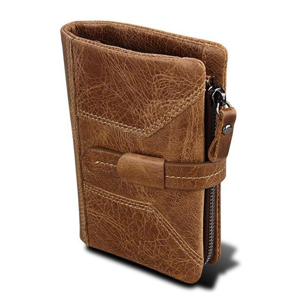 popular men's wallet removable purse anti-rfid genuine leather wallet crazy horse skin retro three layers strap buckle, Red;black
popular men's wallet removable purse anti-rfid genuine leather wallet crazy horse skin retro three layers strap buckle, Red;black