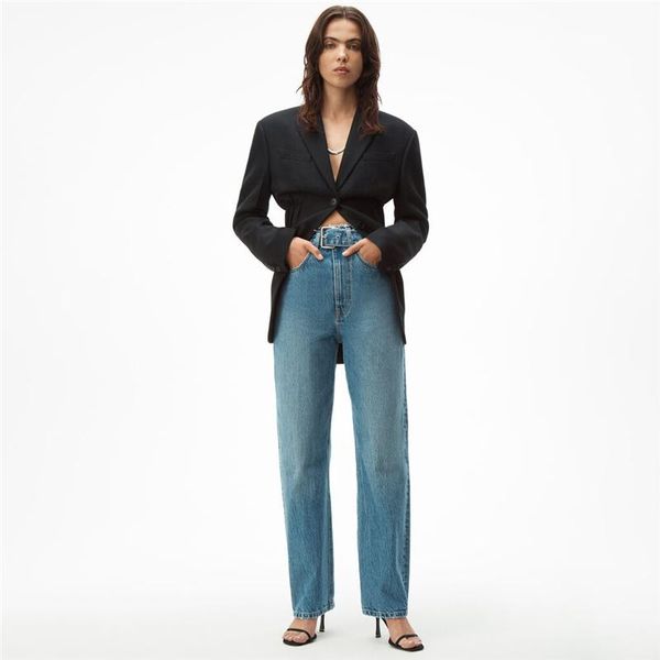 women's pants & capris 2021 autumn retroblue lace-up jeans high street pure cotton highwaist fringedstraight leg loose trousers brand, Black;white
women's pants & capris 2021 autumn retroblue lace-up jeans high street pure cotton highwaist fringedstraight leg loose trousers brand, Black;white