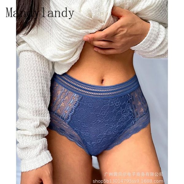 women's panties mandylandy fashion see-through mesh high waist briefs solid color lace stitching underwear, Black;pink
women's panties mandylandy fashion see-through mesh high waist briefs solid color lace stitching underwear, Black;pink