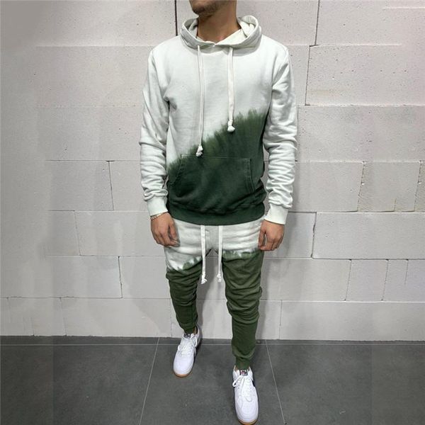 men's tracksuits 2021 gothic men tracksuit sportswear 2pcs set tie dye print hoodies and drawstring pencil pants male, Gray
men's tracksuits 2021 gothic men tracksuit sportswear 2pcs set tie dye print hoodies and drawstring pencil pants male, Gray