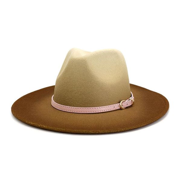 wide brim hats women's cap fashion 2021 autumn winter for men fedoras buckle strap jazz hat european american felt black bowler vintage, Blue;gray
wide brim hats women's cap fashion 2021 autumn winter for men fedoras buckle strap jazz hat european american felt black bowler vintage, Blue;gray