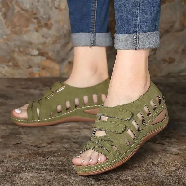 dress shoes summer woman sandals cross tied retro style casual plus size solid color with fish mouth cutout female 2021, Black
dress shoes summer woman sandals cross tied retro style casual plus size solid color with fish mouth cutout female 2021, Black