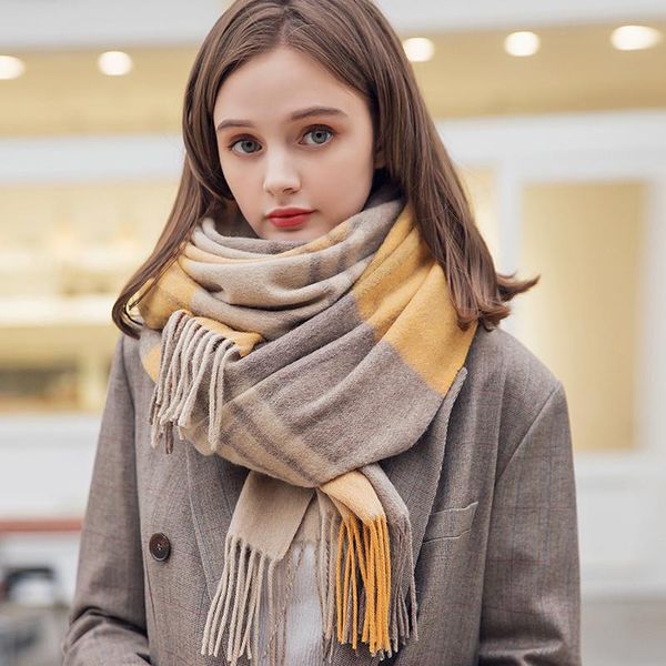 scarves 100% wool scarf women autumn thicken echarpe warm shawls and wraps bufandas pashmina winter plaid cashmere foulard femme, Blue;gray
scarves 100% wool scarf women autumn thicken echarpe warm shawls and wraps bufandas pashmina winter plaid cashmere foulard femme, Blue;gray