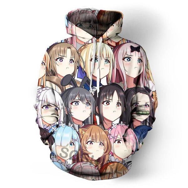 cute anime girl pout hoodies funny kawaii lovers hoody winter streetwear harajuku classic pullovers, Black
cute anime girl pout hoodies funny kawaii lovers hoody winter streetwear harajuku classic pullovers, Black